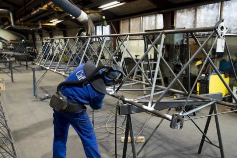 produktion - gittermast